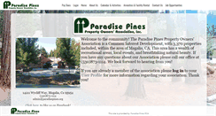 Desktop Screenshot of paradisepines.org